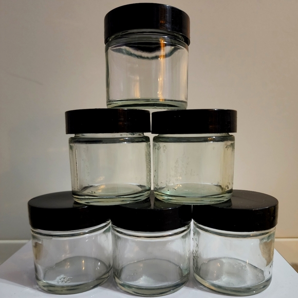 Small Glass Jars - Picture 1 of 2